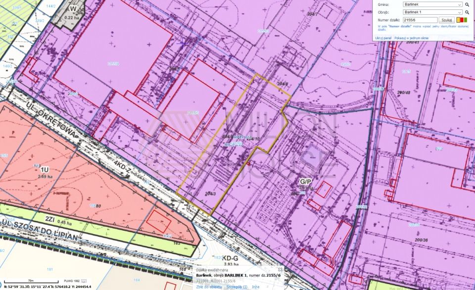 Działka przemysłowa Gorzów Wielkopolski
