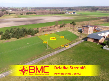 Działka budowlana Strzebiń