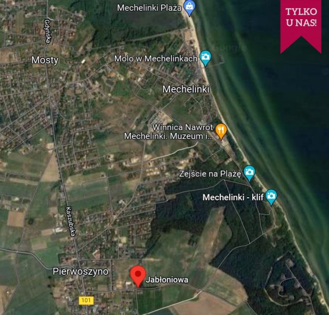 Działka budowlana Pierwoszyno