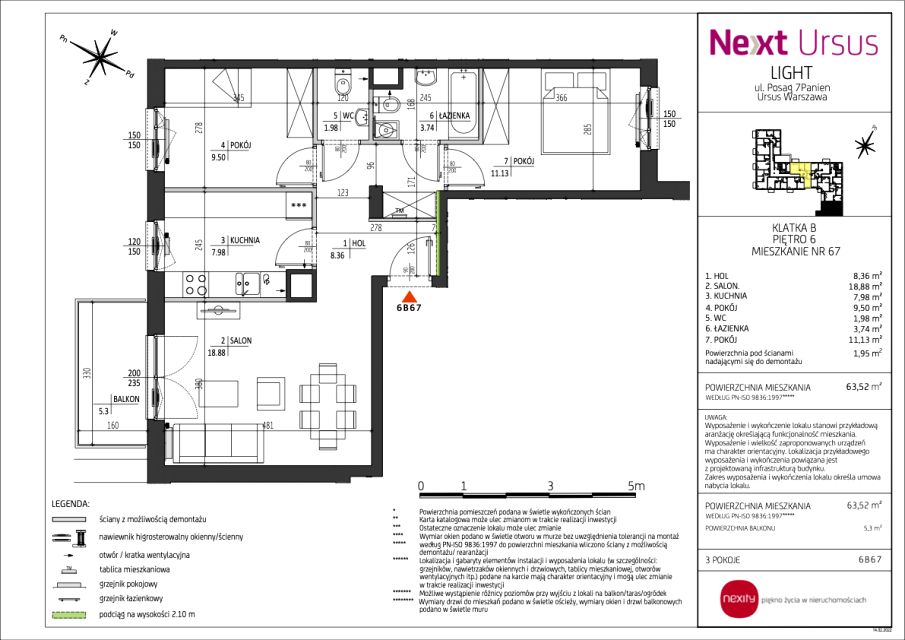 Mieszkanie blok mieszkalny Warszawa