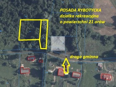 Działka budowlano-rolna Posada Rybotycka