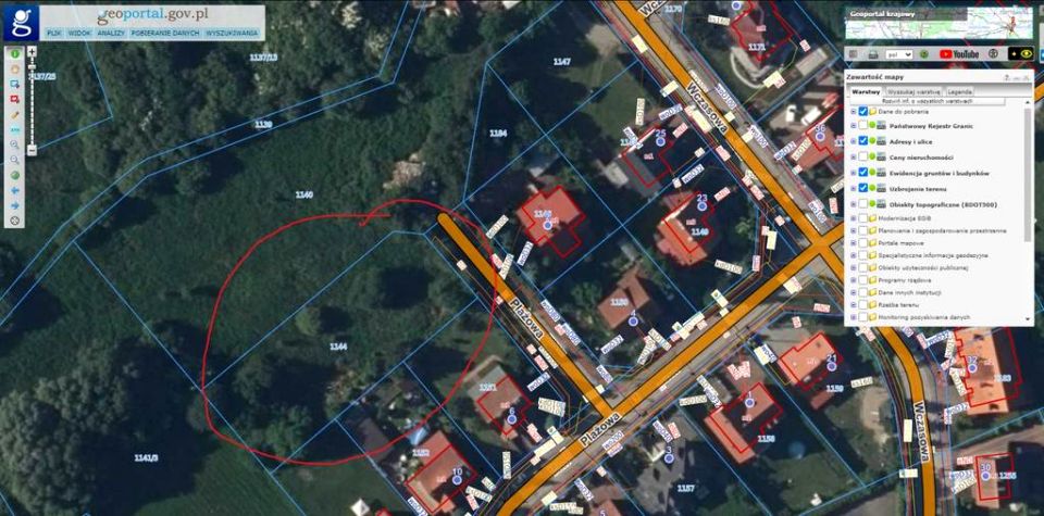 Działka budowlana Węgorzewo