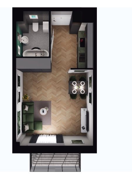 Mieszkanie apartamentowiec Kraków