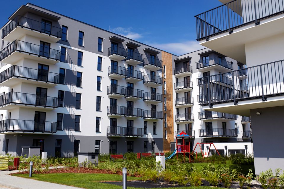 Mieszkanie apartamentowiec przy lesie