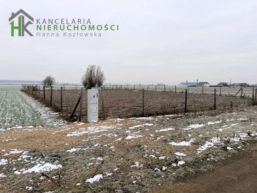 Ogrodzona działka sprzedam