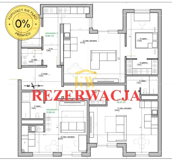 Mieszkanie blok mieszkalny sprzedaż