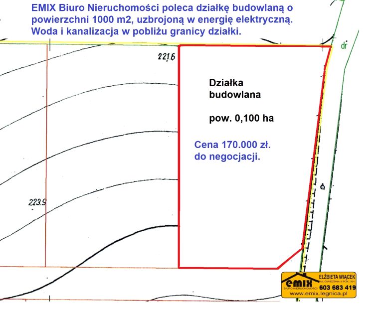 Pusta działka Złotoryja