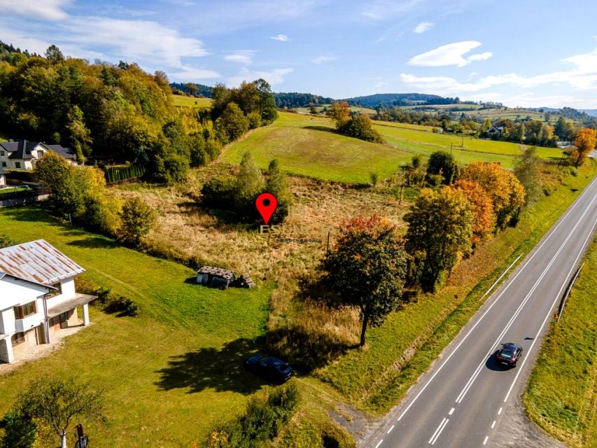 Działka inwestycyjna Łabowa