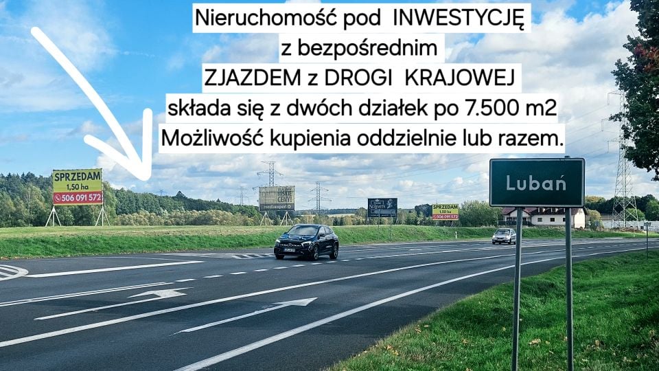 Działka Lubań