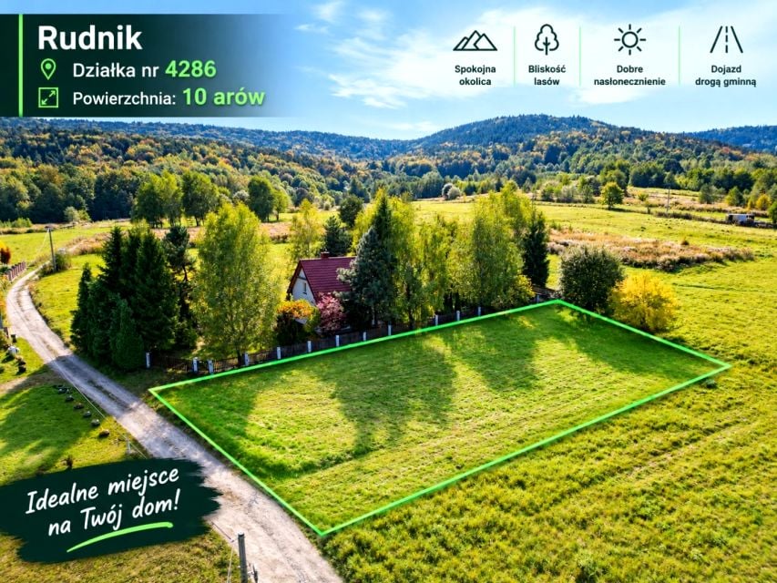 Działka budowlana Rudnik