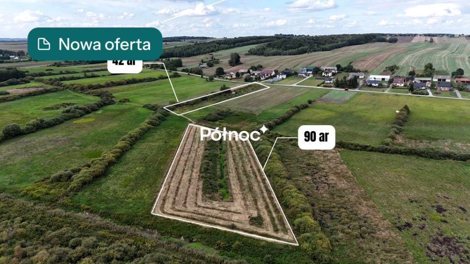 Działka budowlano-rolna Niemirówek-Kolonia
