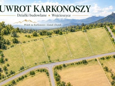 Działka przy lesie