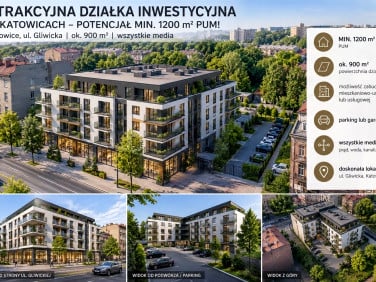 Działka inwestycyjna Katowice