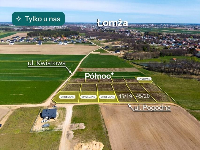 Działka budowlana Konarzyce