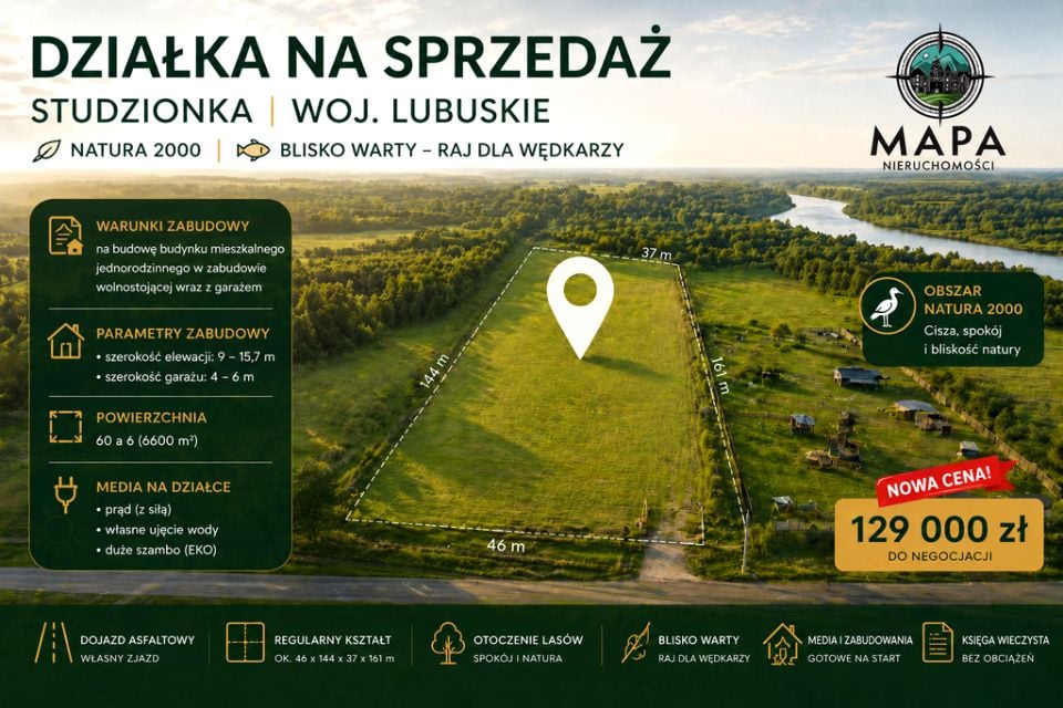 Działka budowlana Studzionka