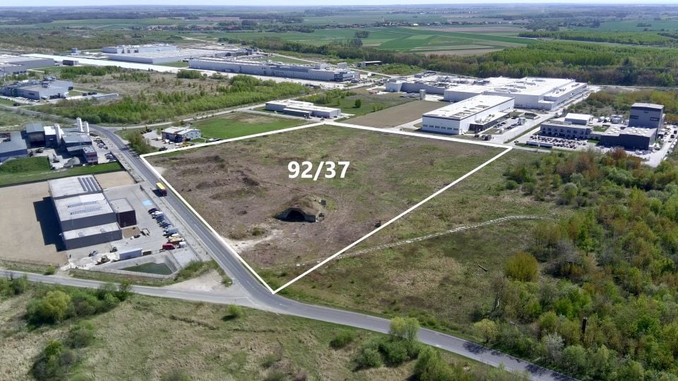 Działka przemysłowa Opole