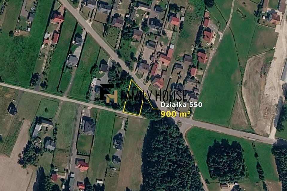 Działka budowlana Hucisko