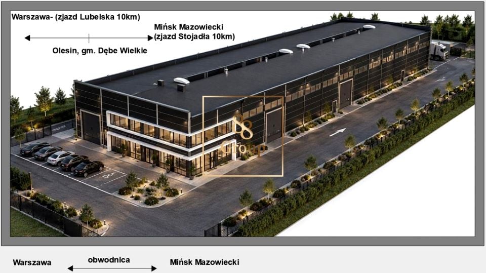 Działka przemysłowa Olesin