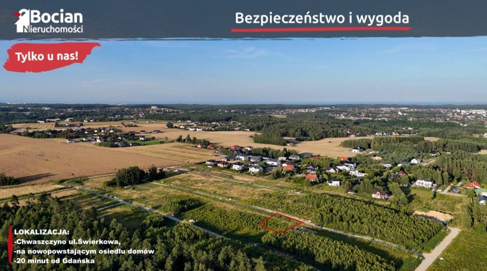 Działka budowlana Chwaszczyno