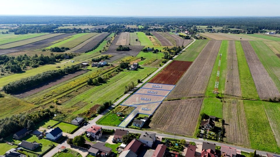 Działka budowlana Brzezinki