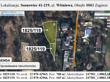 Działka inna Sosnowiec
