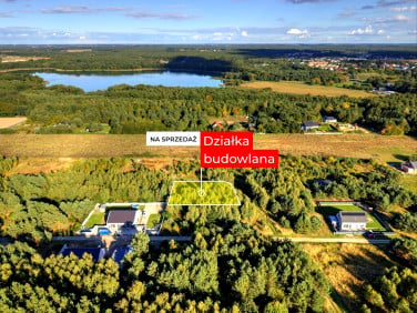 Działka przy lesie