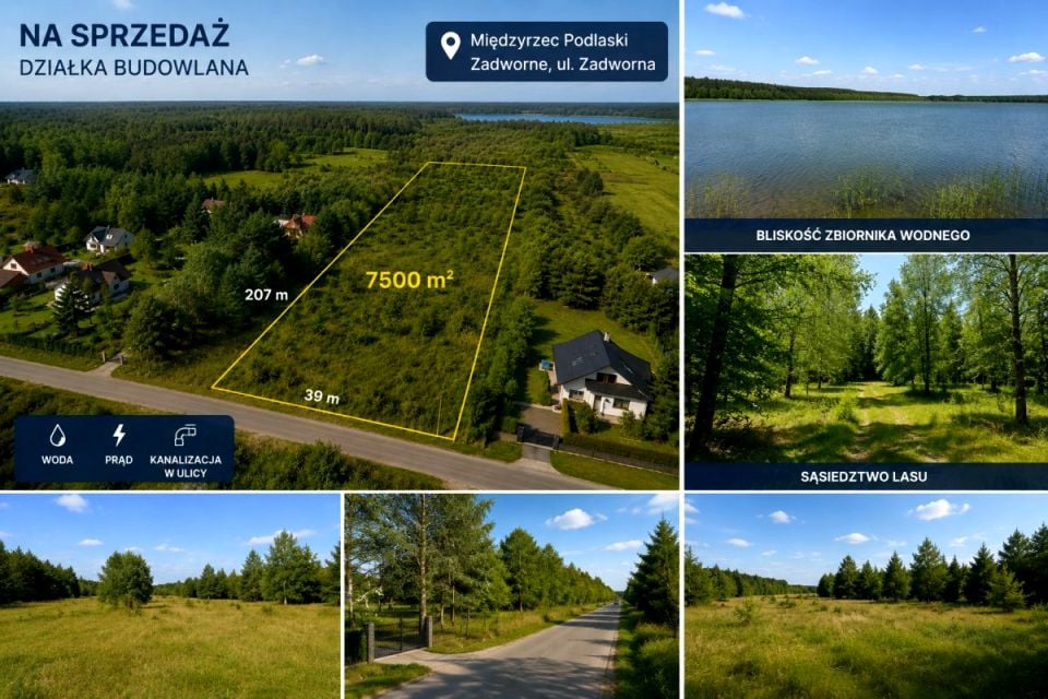 Działka budowlana Międzyrzec Podlaski