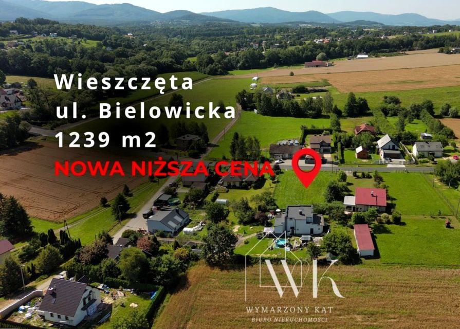 Działka budowlana Wieszczęta