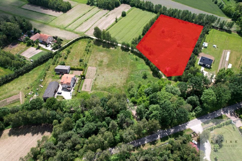 Działka budowlana Łęg Tarnowski