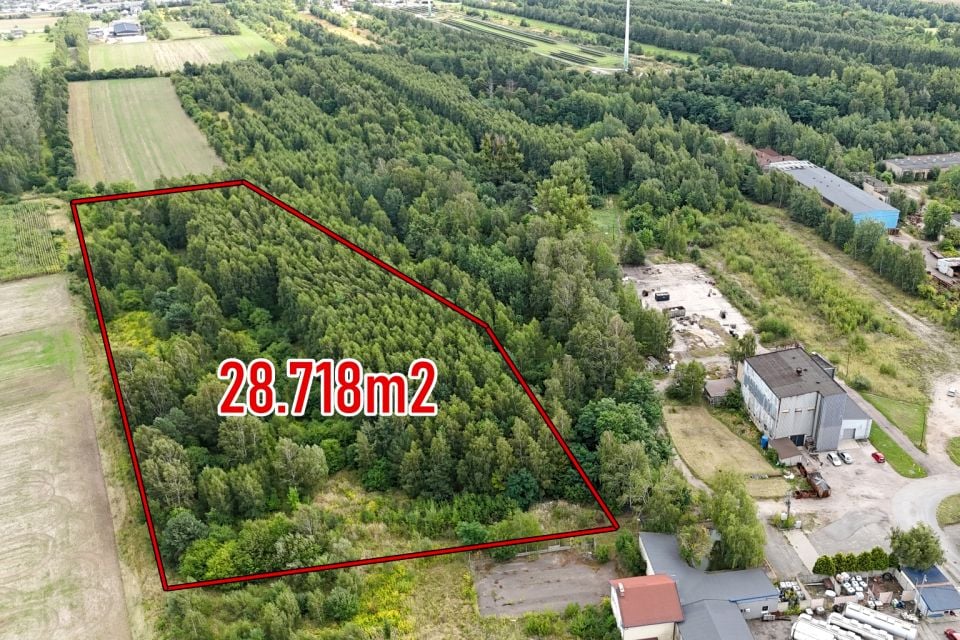 Działka przemysłowa Siedlec