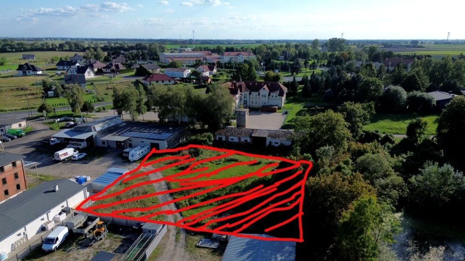 Działka przemysłowa Stolno