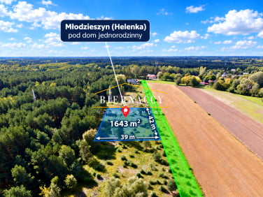 Działka budowlana Młodzieszyn