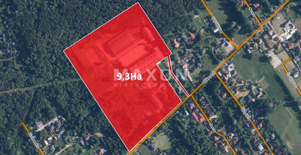 Działka przemysłowa Józefin
