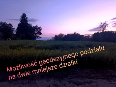 Działka budowlana Piasek