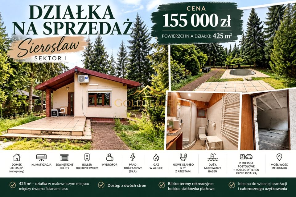 Działka SIEROSŁAW