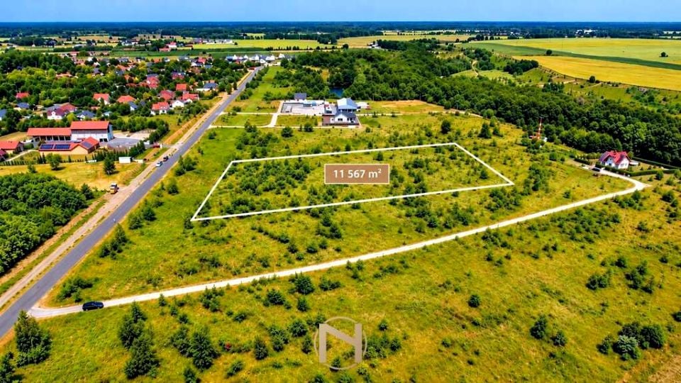 Działka usługowa Kłodawa