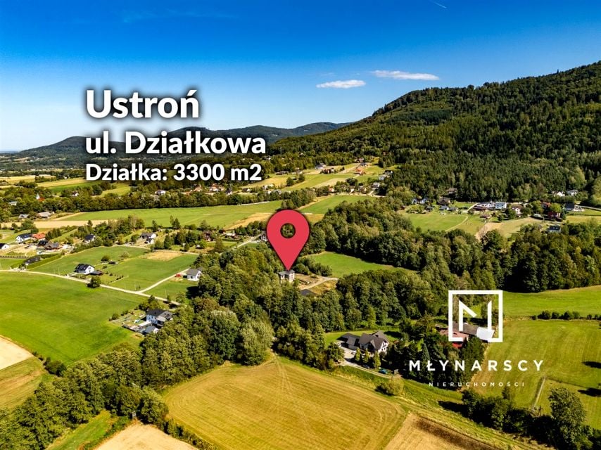 Działka inwestycyjna Ustroń