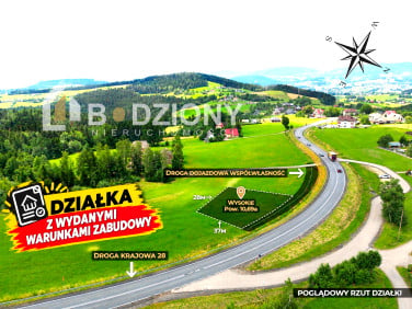 Działka budowlana Wysokie