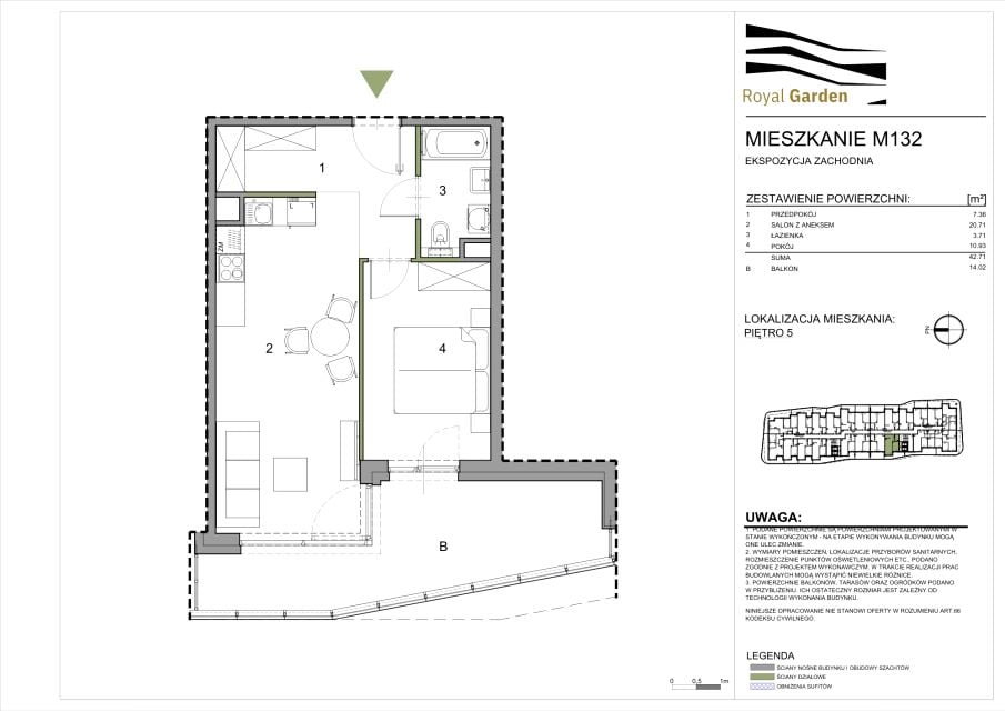 Mieszkanie na sprzedaż, 2 pokoje, 43 m², Przybyszówka Rzeszów