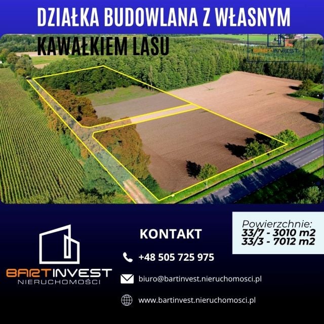 Działka budowlana Skorosze
