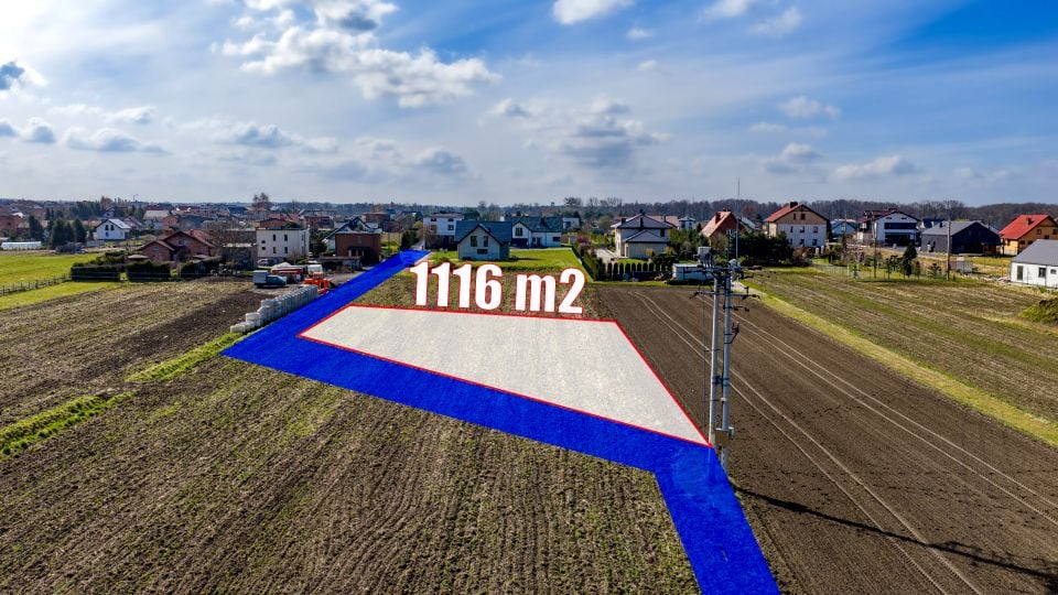 Działka budowlana Paniówki