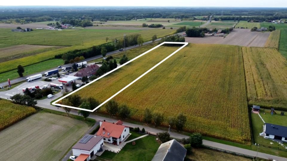 Działka usługowa Nowy Reczyn