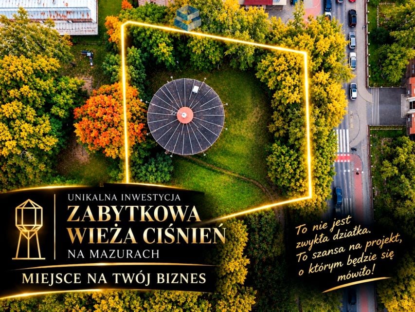 Działka inwestycyjna Ostróda