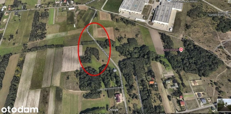 Pusta działka Wola Grzymkowa