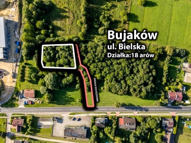 Działka inwestycyjna Bujaków