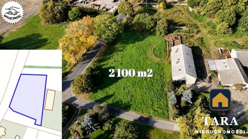 Działka siedliskowa Zalesie