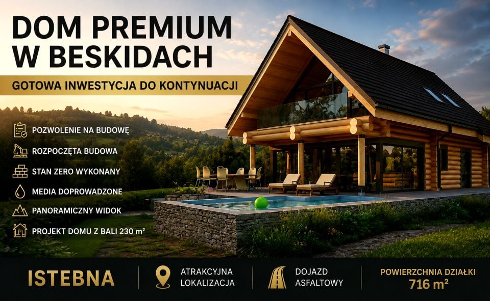 Działka budowlana Istebna