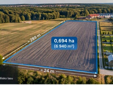 Działka budowlana Zawada