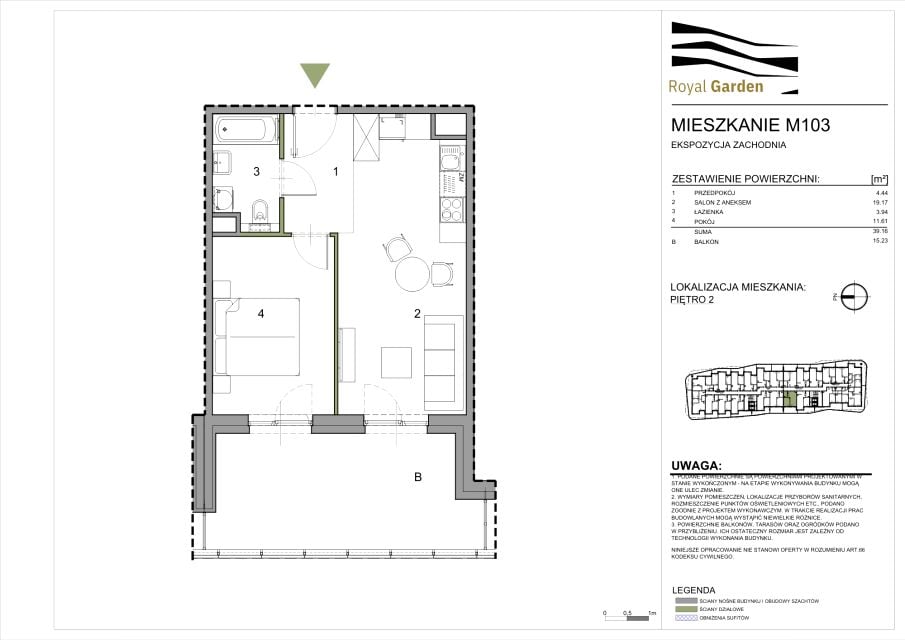Mieszkanie na sprzedaż, 2 pokoje, 39 m², Przybyszówka Rzeszów