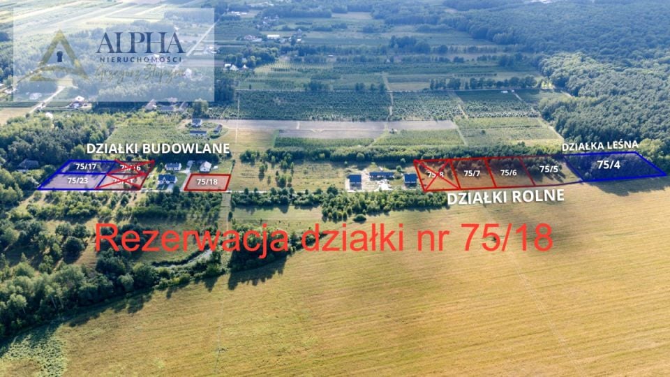 Działka budowlana Kocerany sprzedam